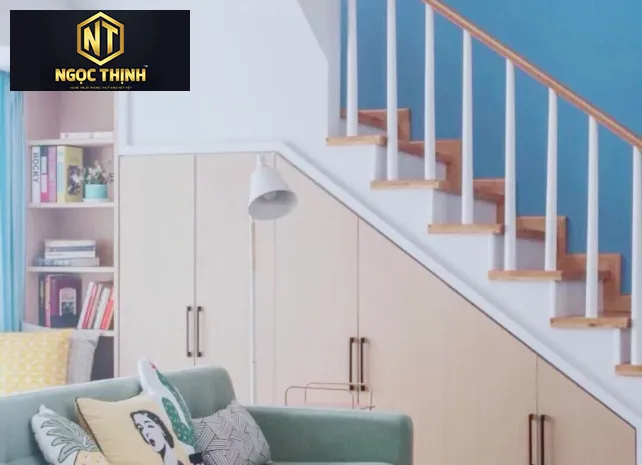 KỆ CẦU THANG NGỌC THỊNH BẮC ÂU VÀ GỖ CÔNG NGHIỆP